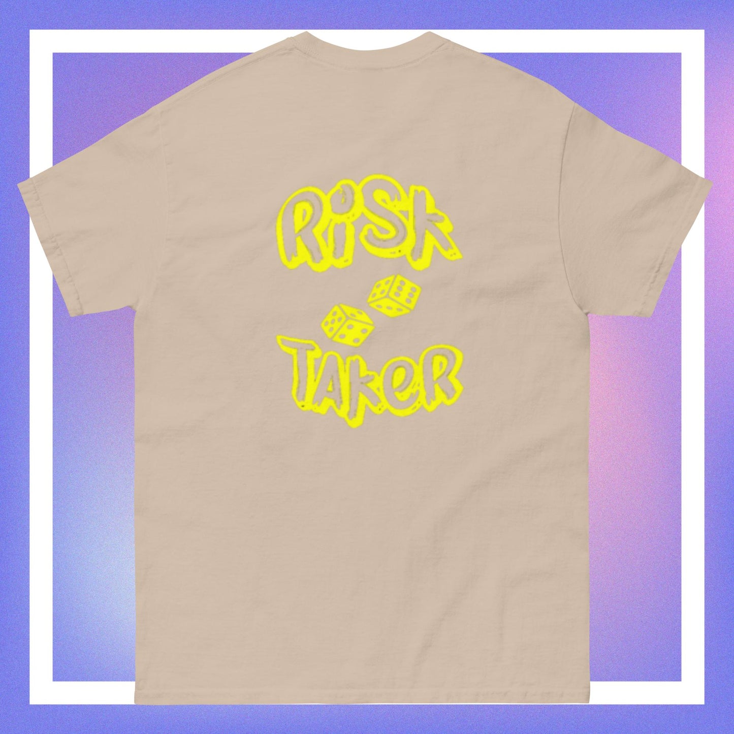 dice risk taker tee