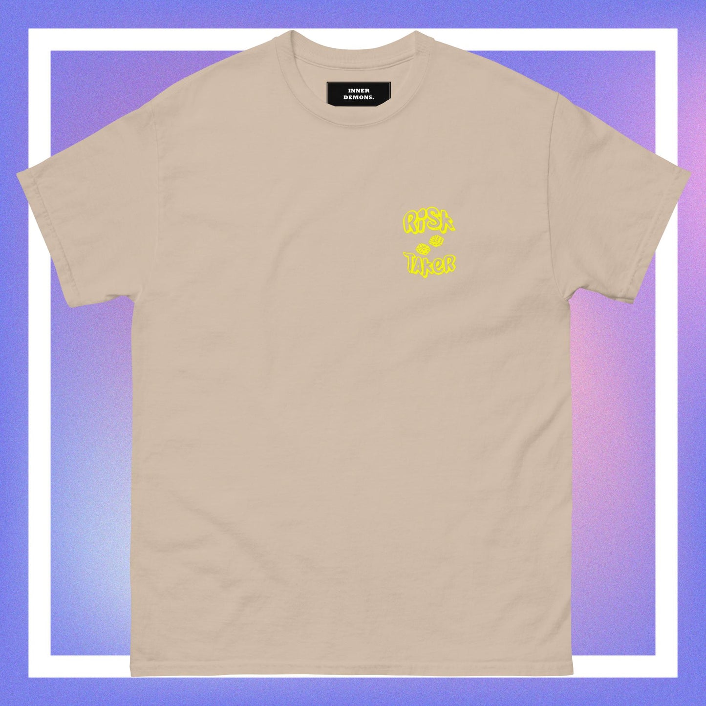 dice risk taker tee