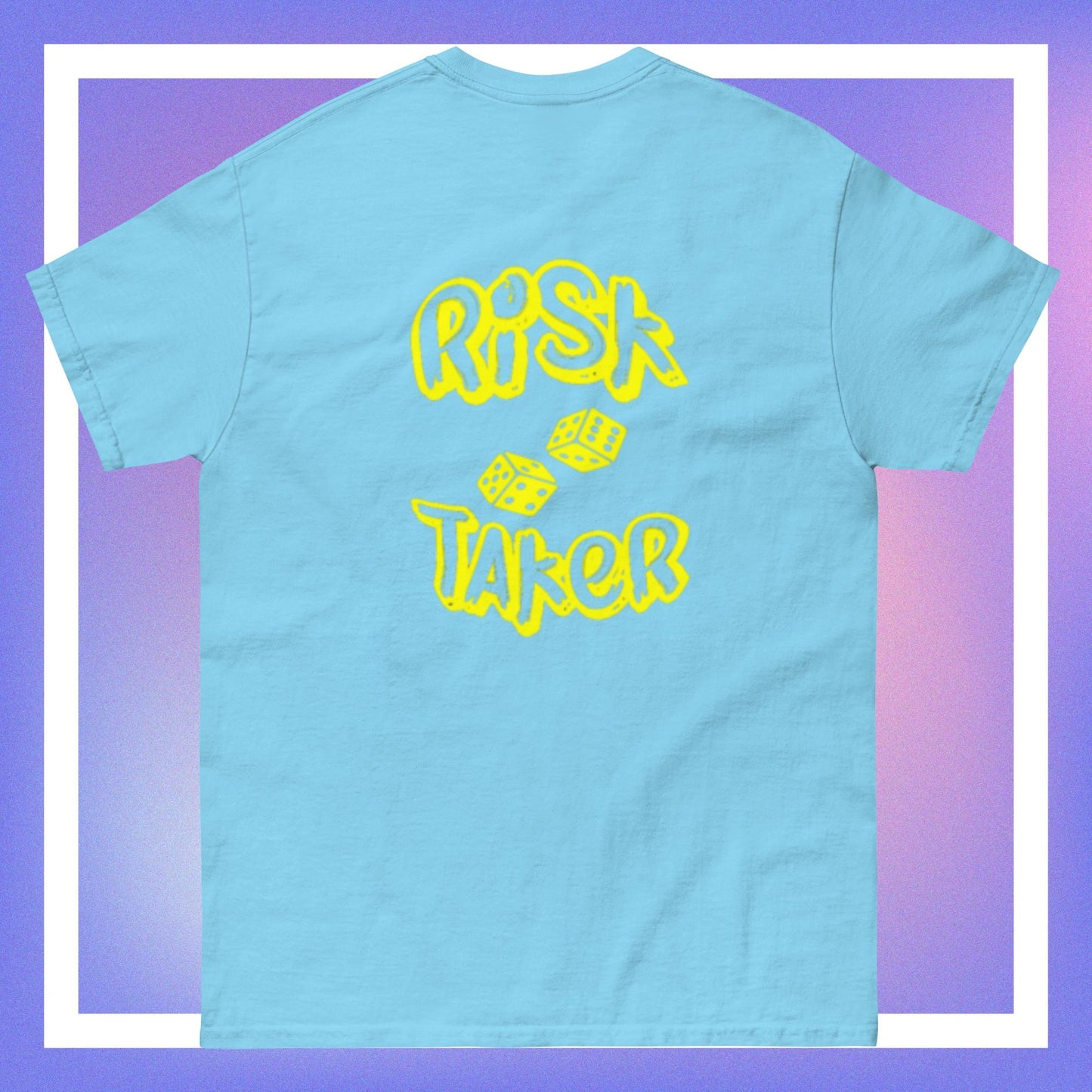 dice risk taker tee