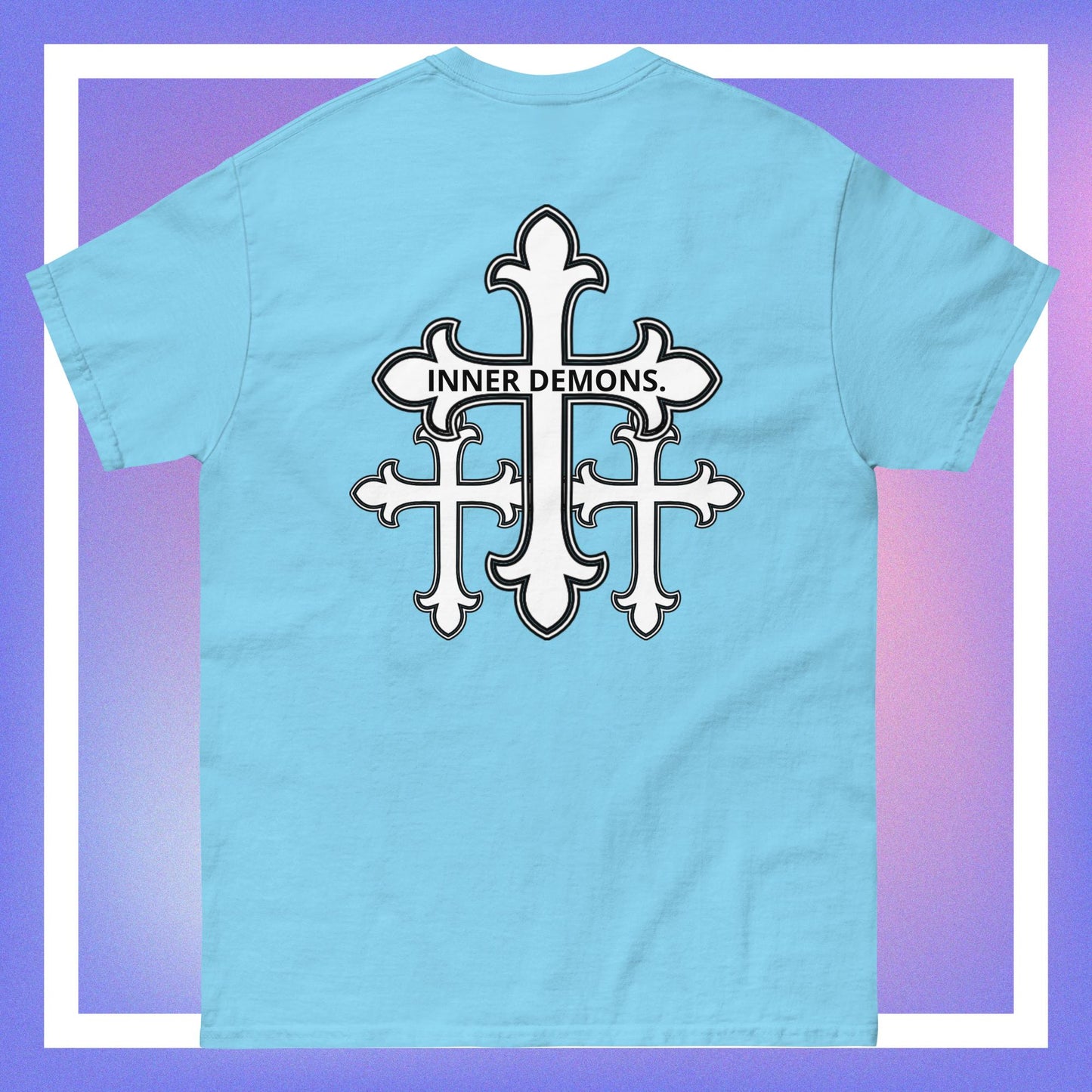 White Cross classic tee