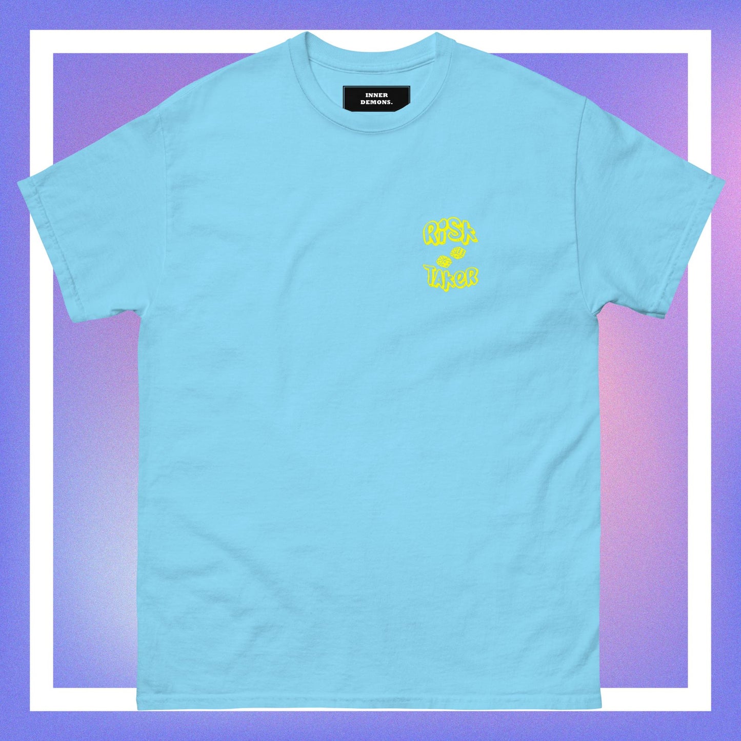 dice risk taker tee
