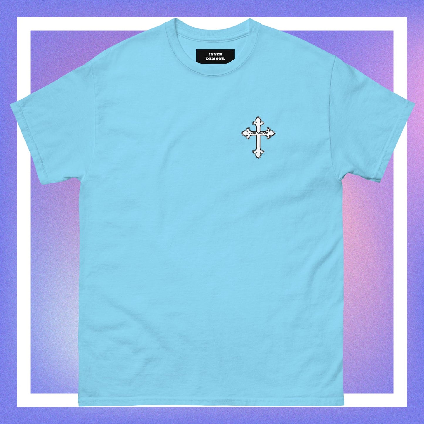 White Cross classic tee