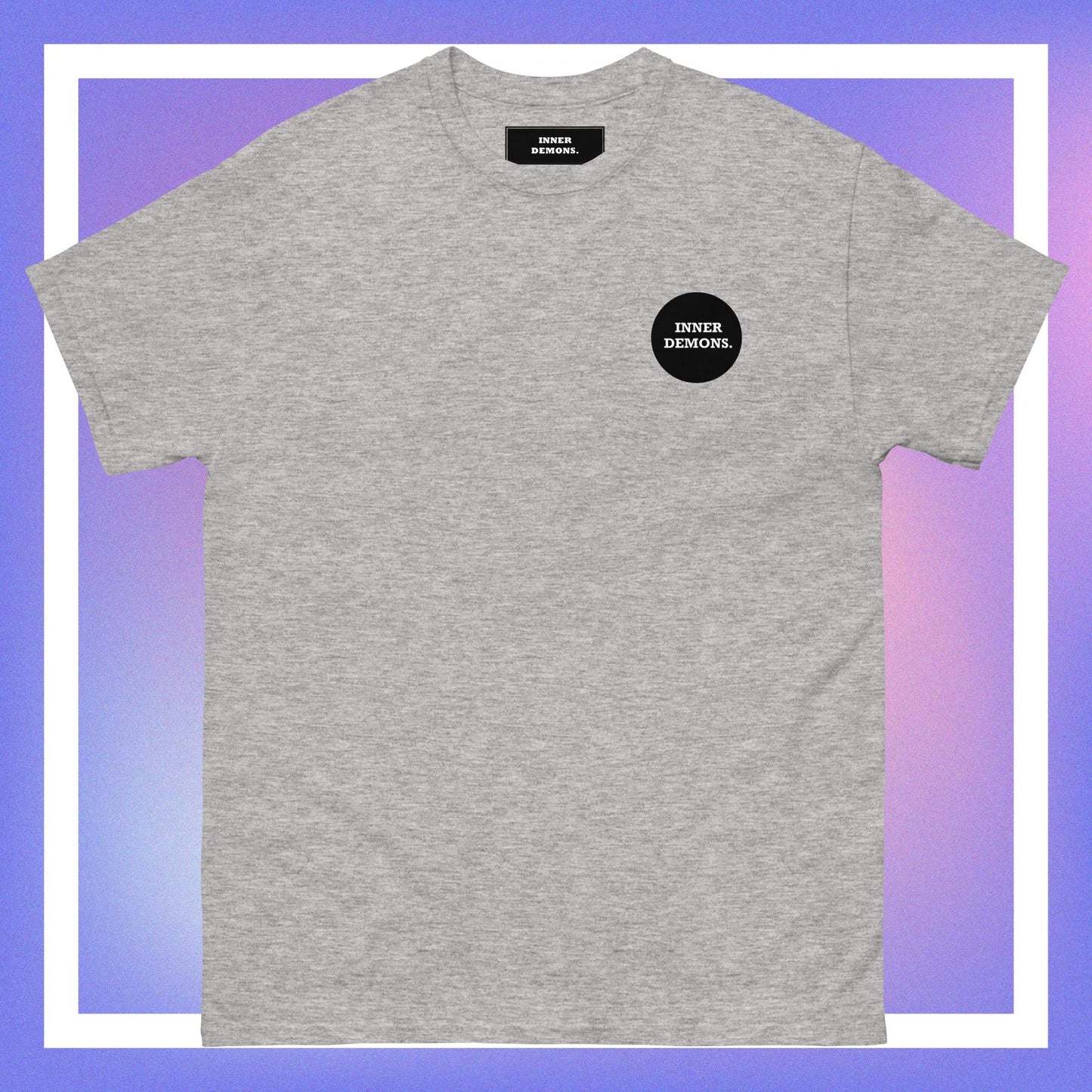 circle logo basic tee
