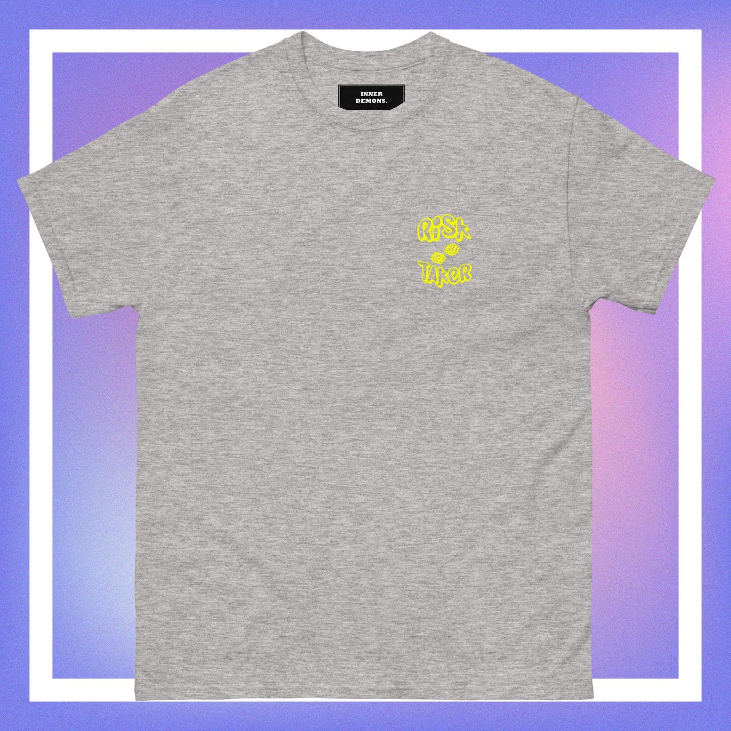 dice risk taker tee