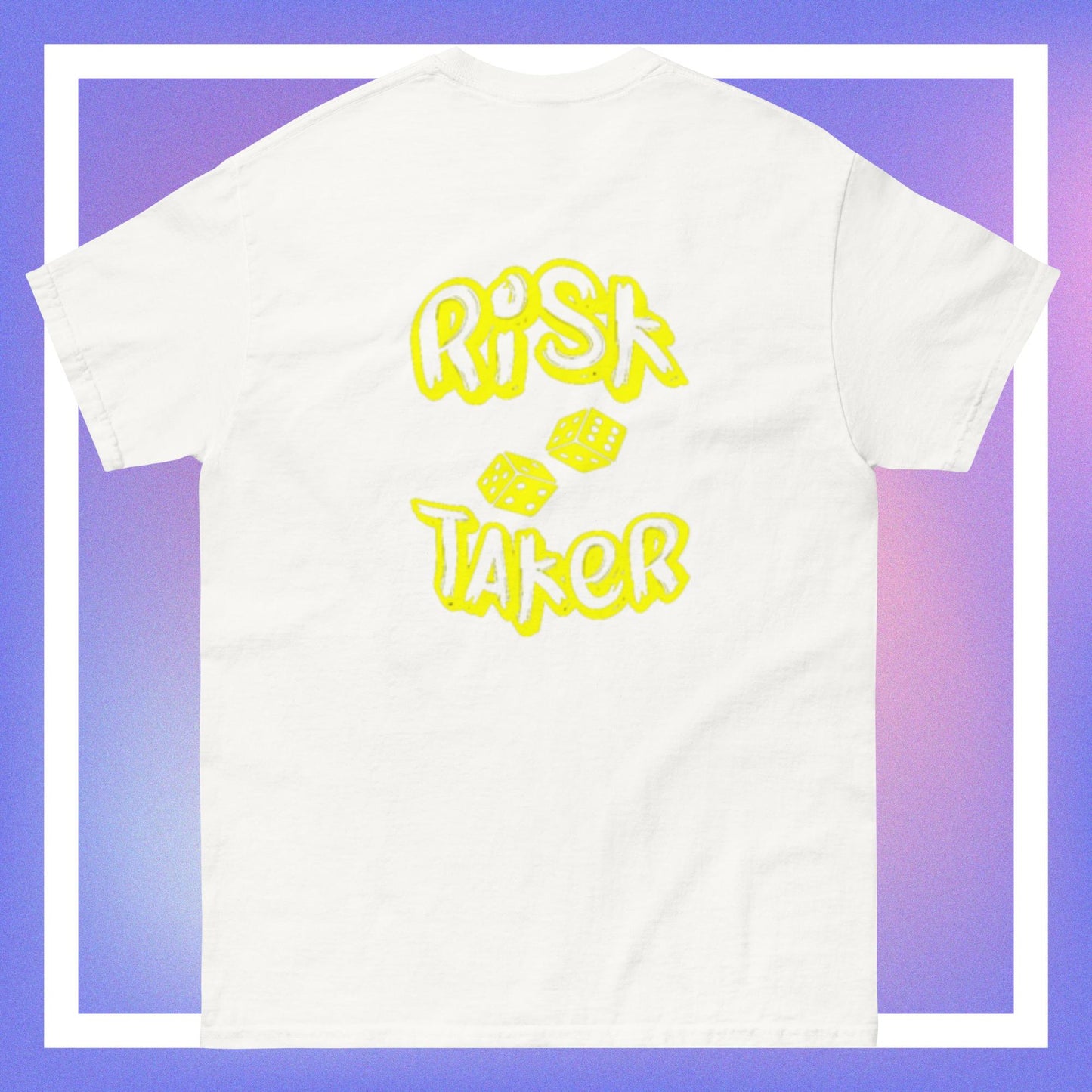 dice risk taker tee