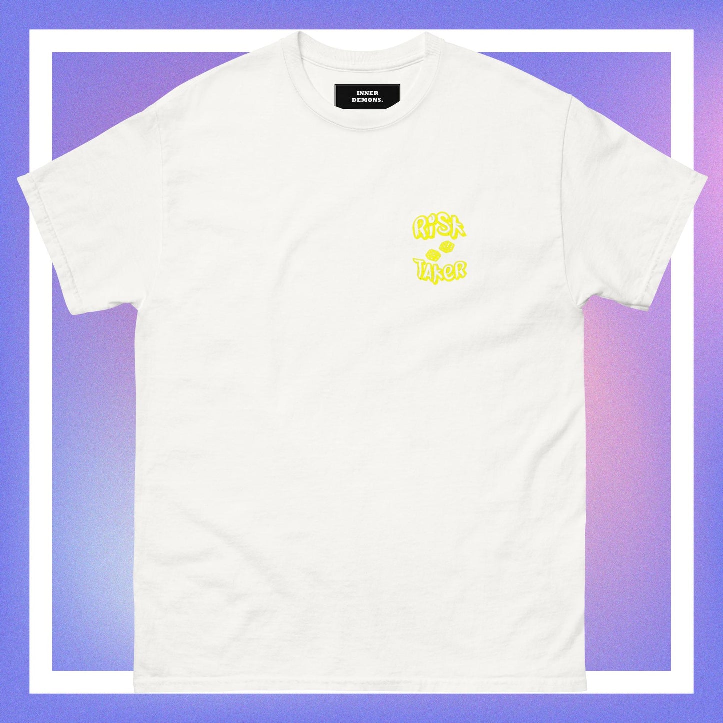 dice risk taker tee