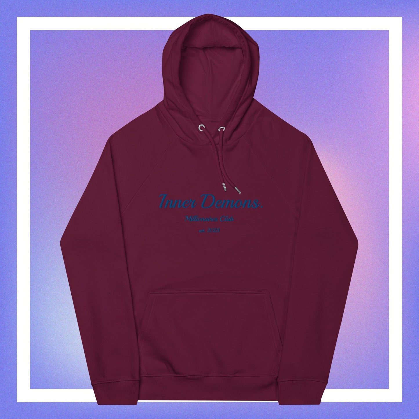 millionaires club raglan hoodie