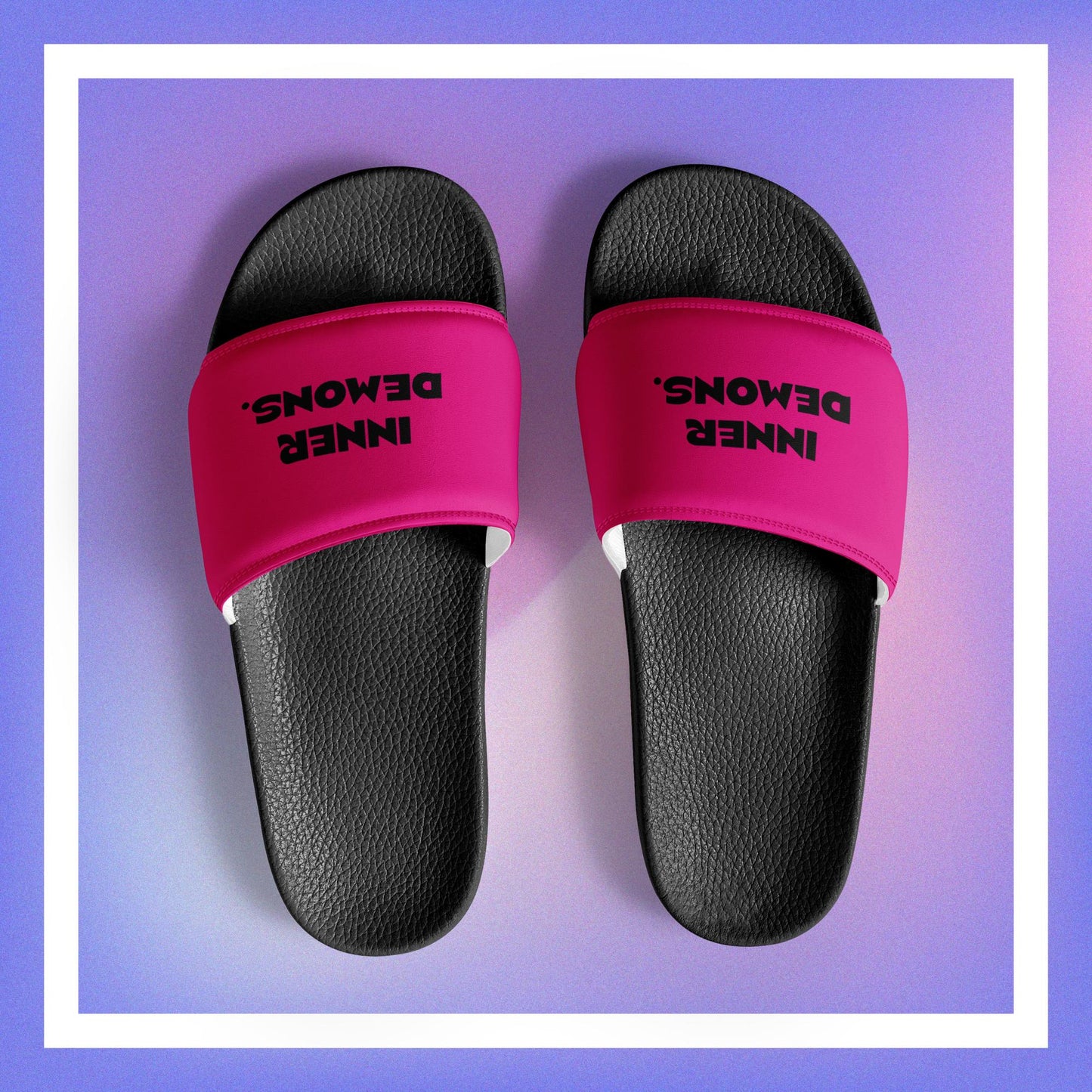 Women's slides - pink