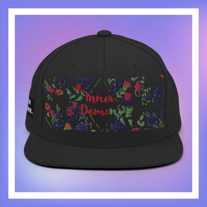 Floral Ecosystem Snapback Hat