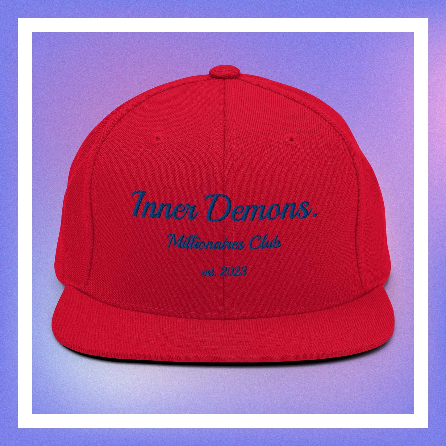 Millionaires Club Snapback Hat