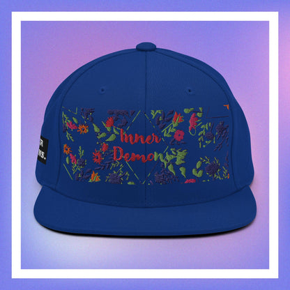 Floral Ecosystem Snapback Hat