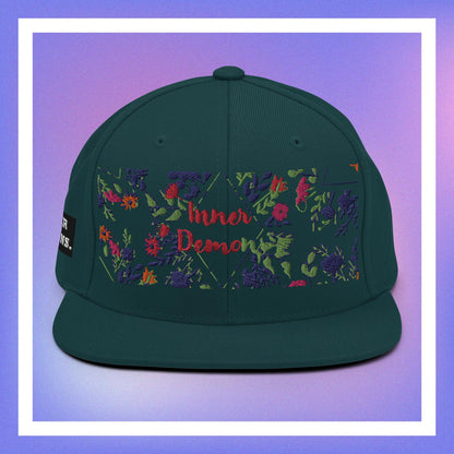 Floral Ecosystem Snapback Hat
