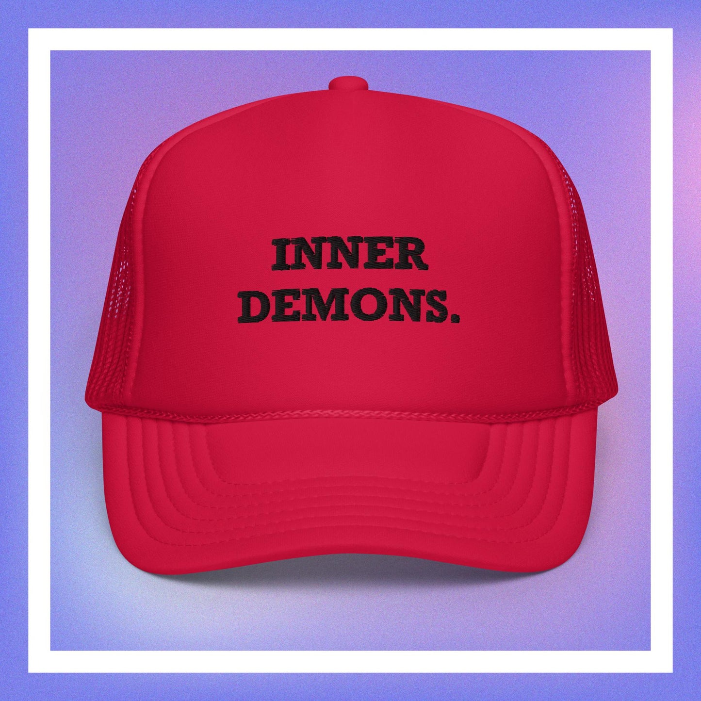 Foam trucker hat