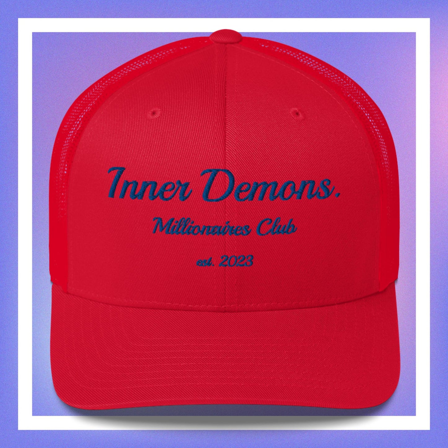 Millionaires Club Trucker Cap