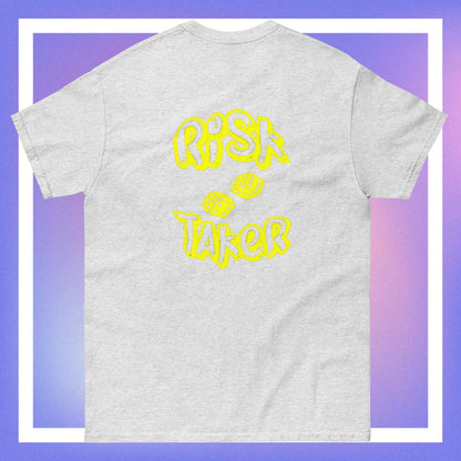 dice risk taker tee