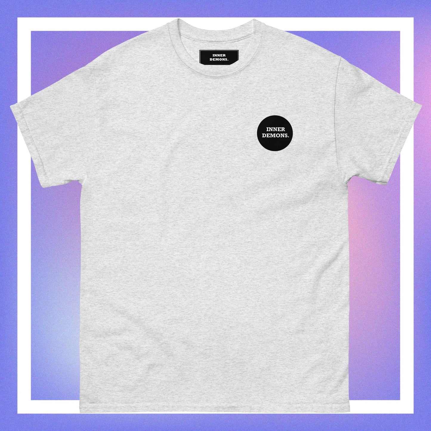 circle logo basic tee