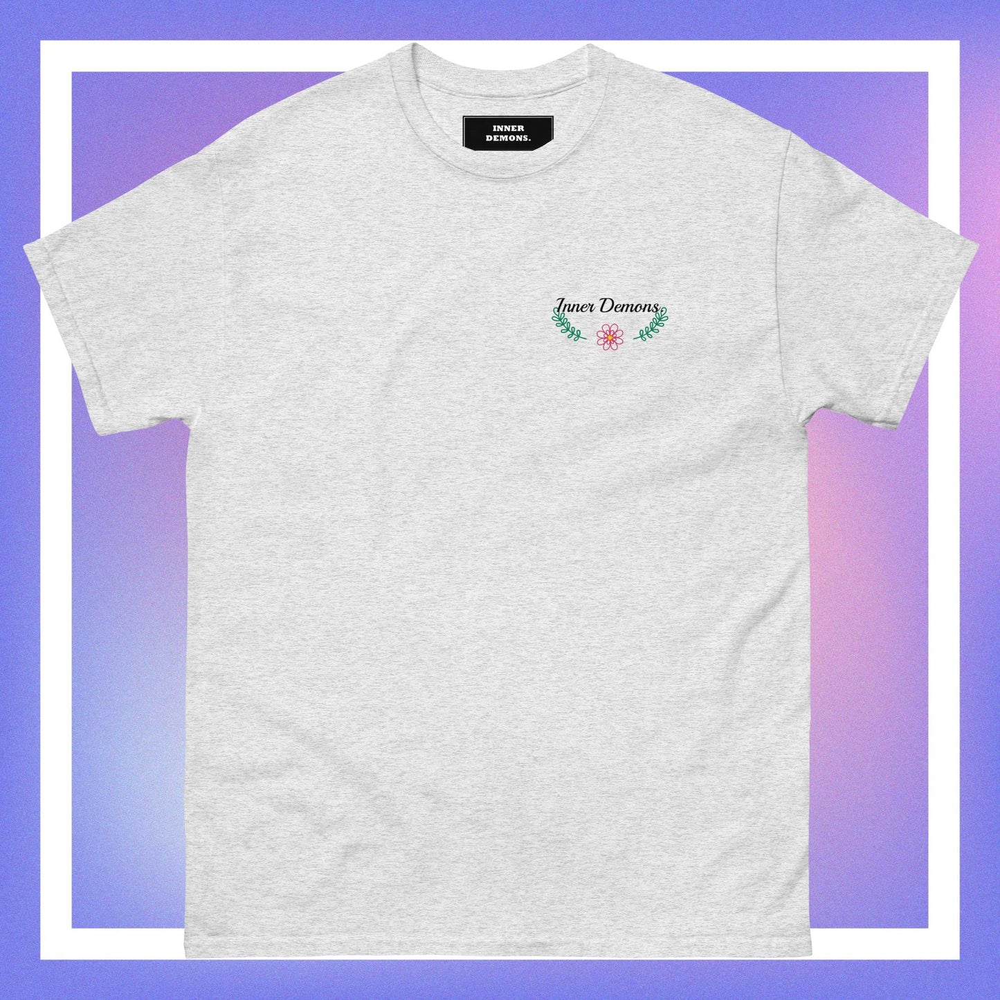 Green Flower tee