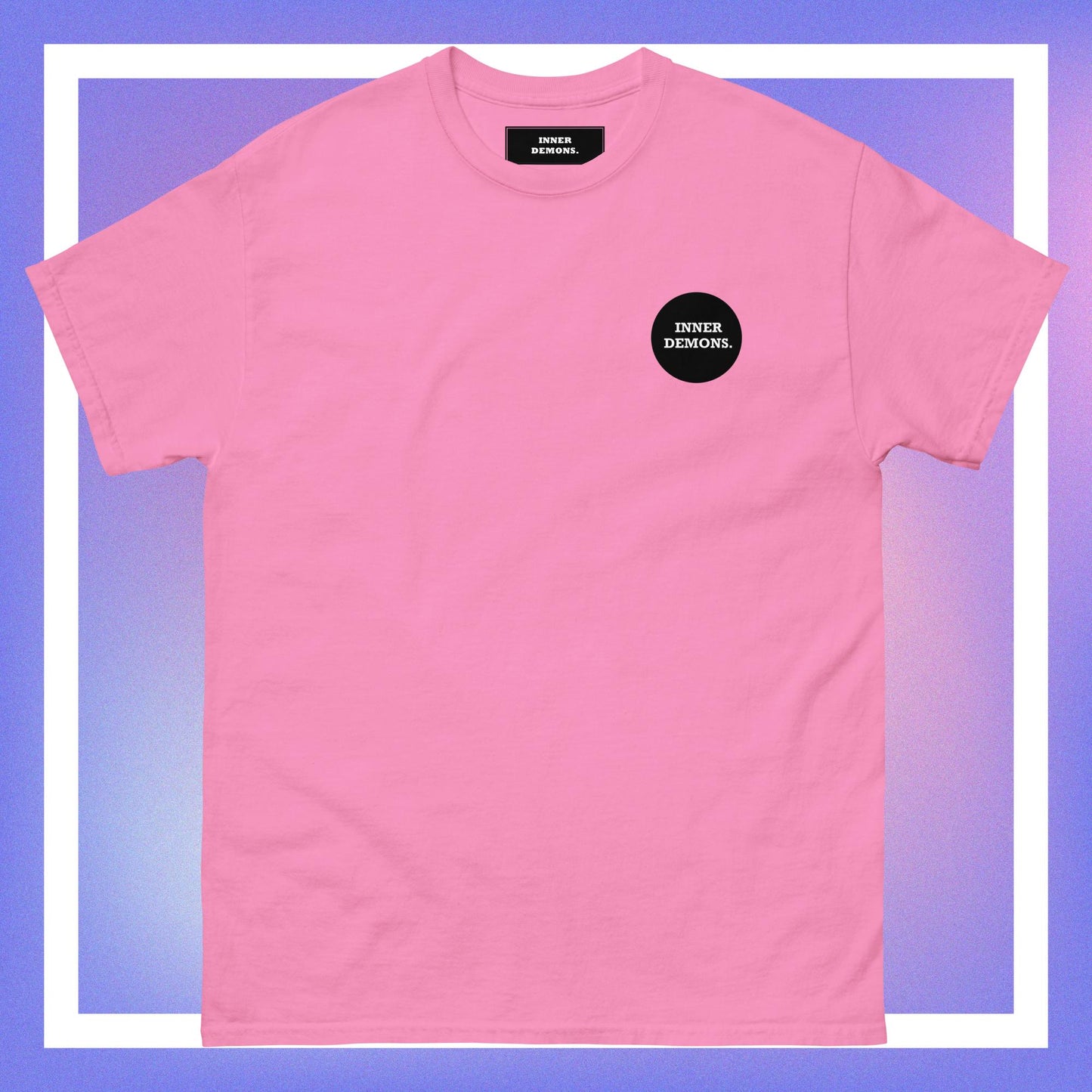 circle logo basic tee