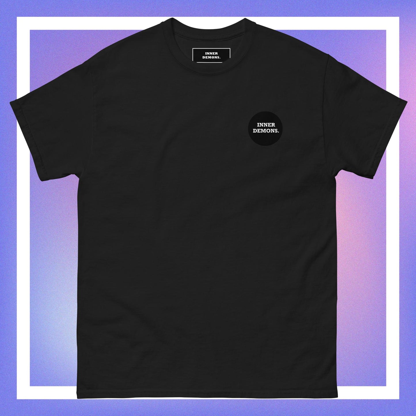circle logo basic tee