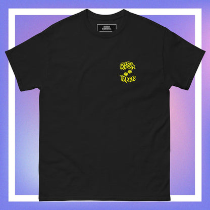 dice risk taker tee
