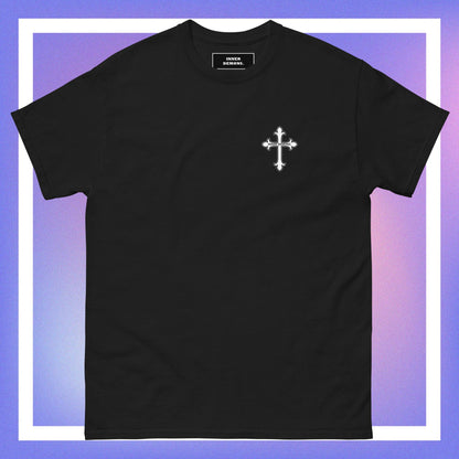 White Cross classic tee