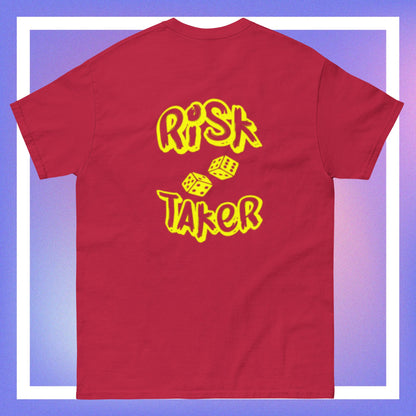 dice risk taker tee
