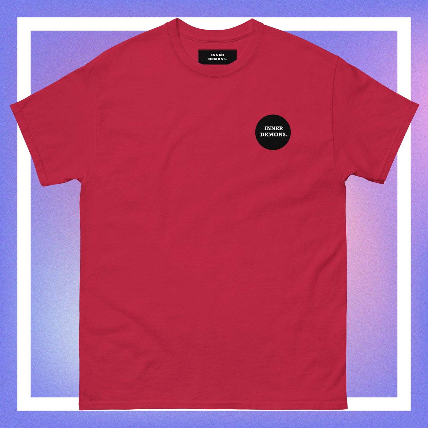 circle logo basic tee