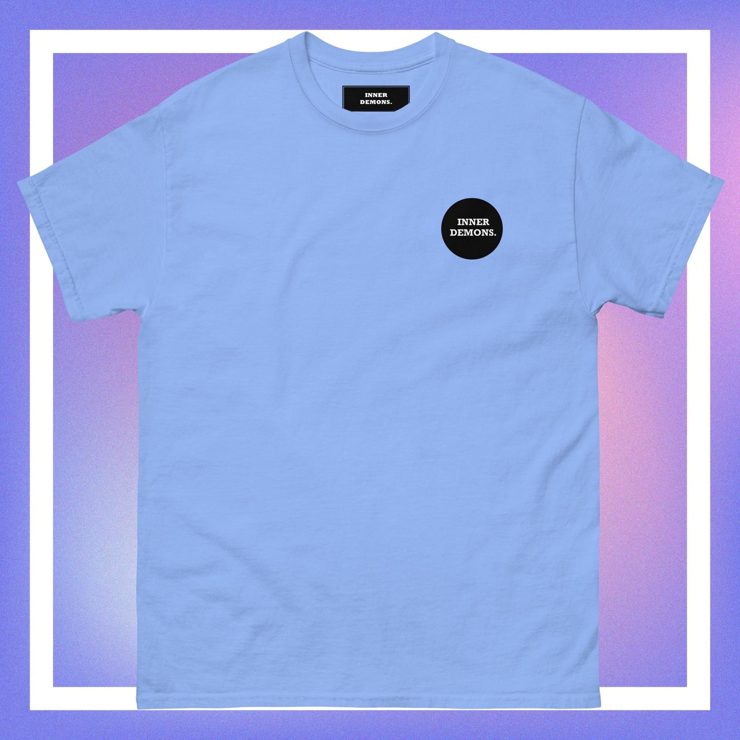 circle logo basic tee