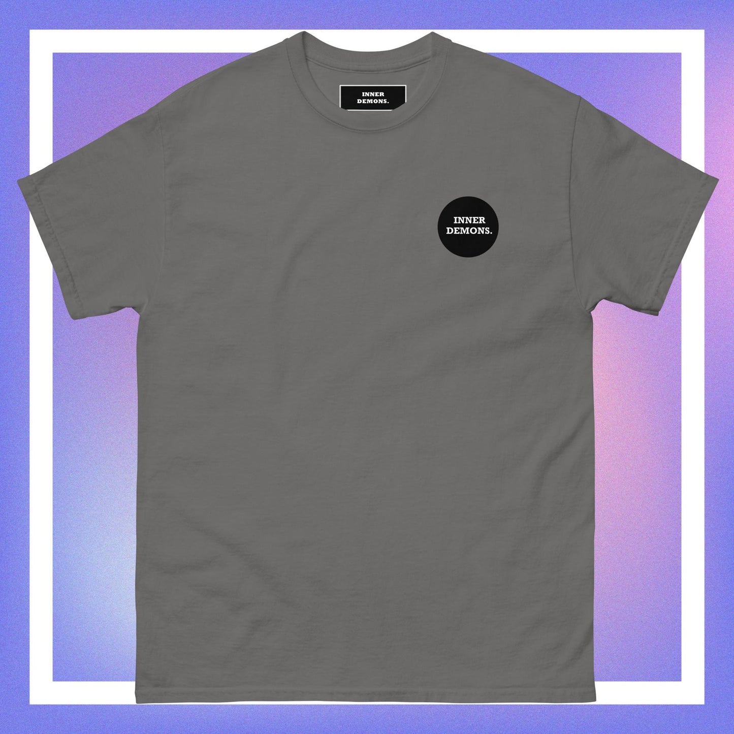 circle logo basic tee