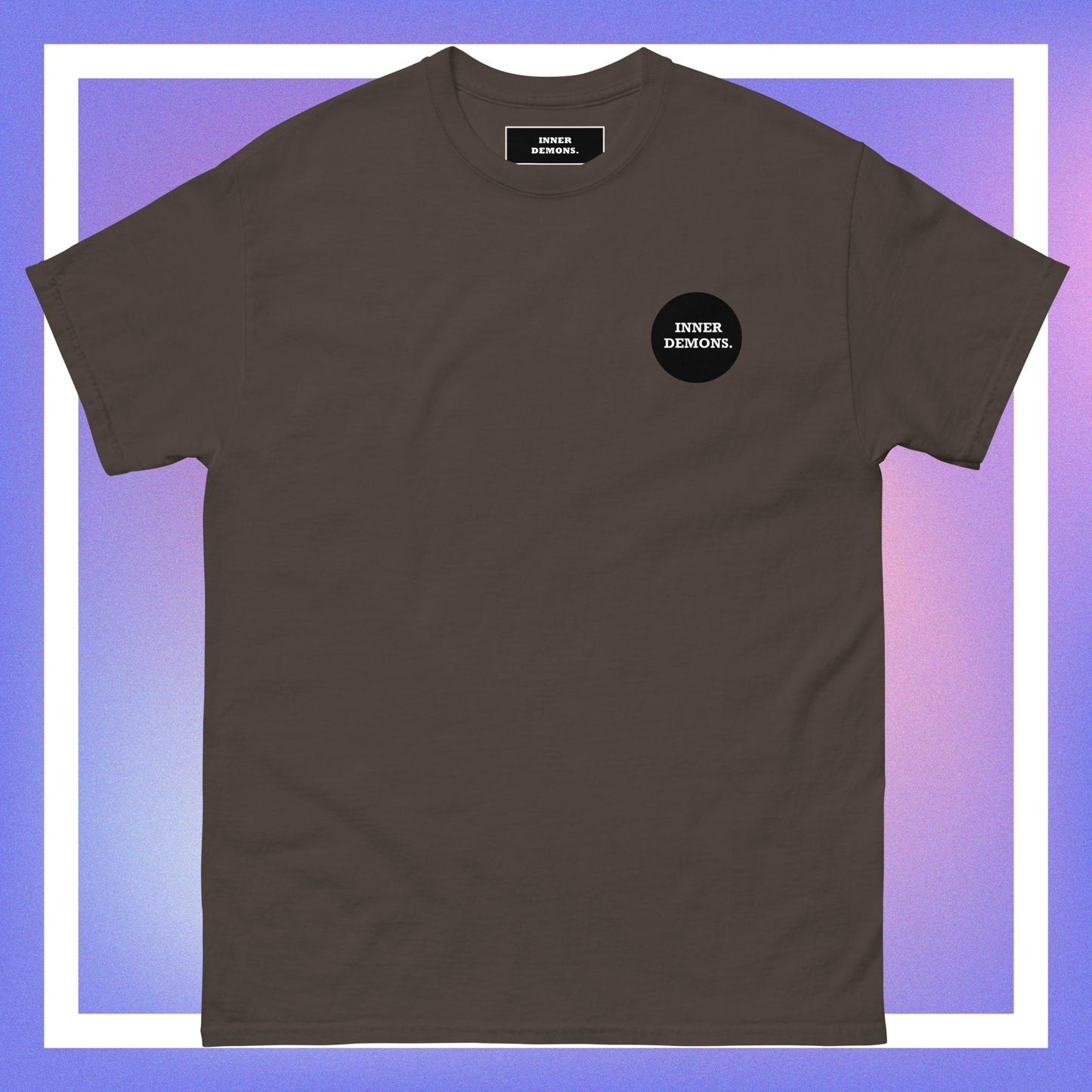 circle logo basic tee