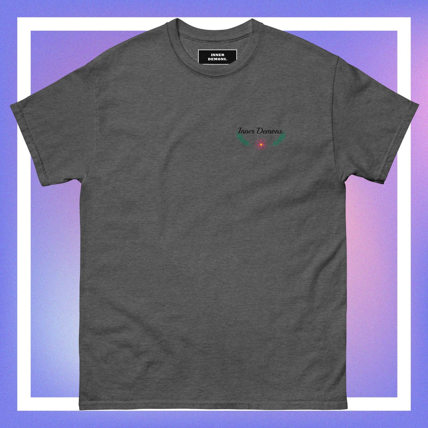 Green Flower tee