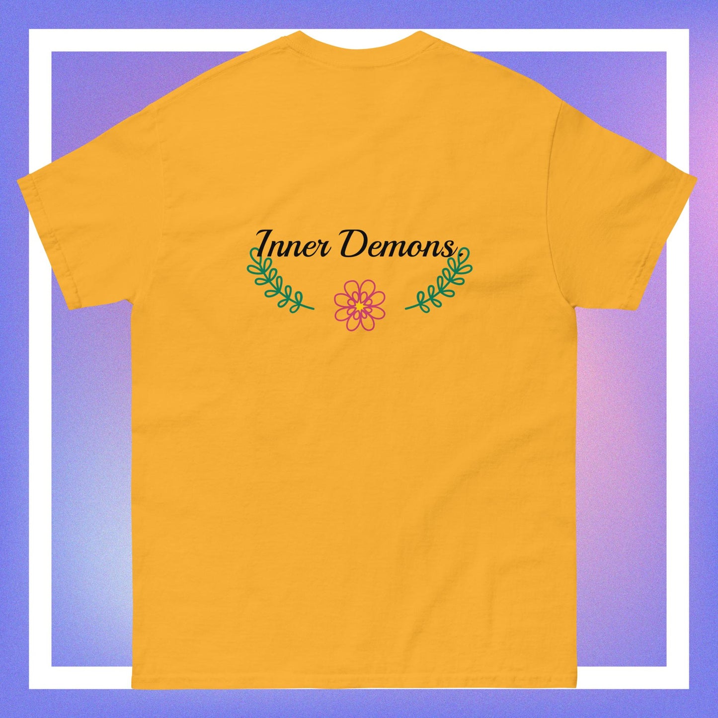Green Flower tee