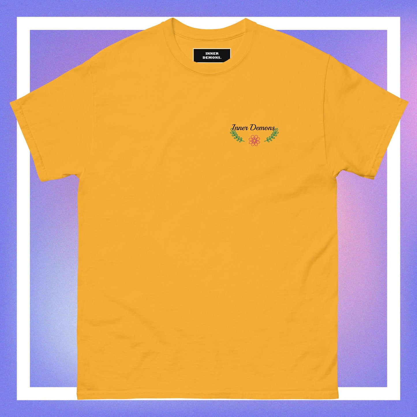 Green Flower tee