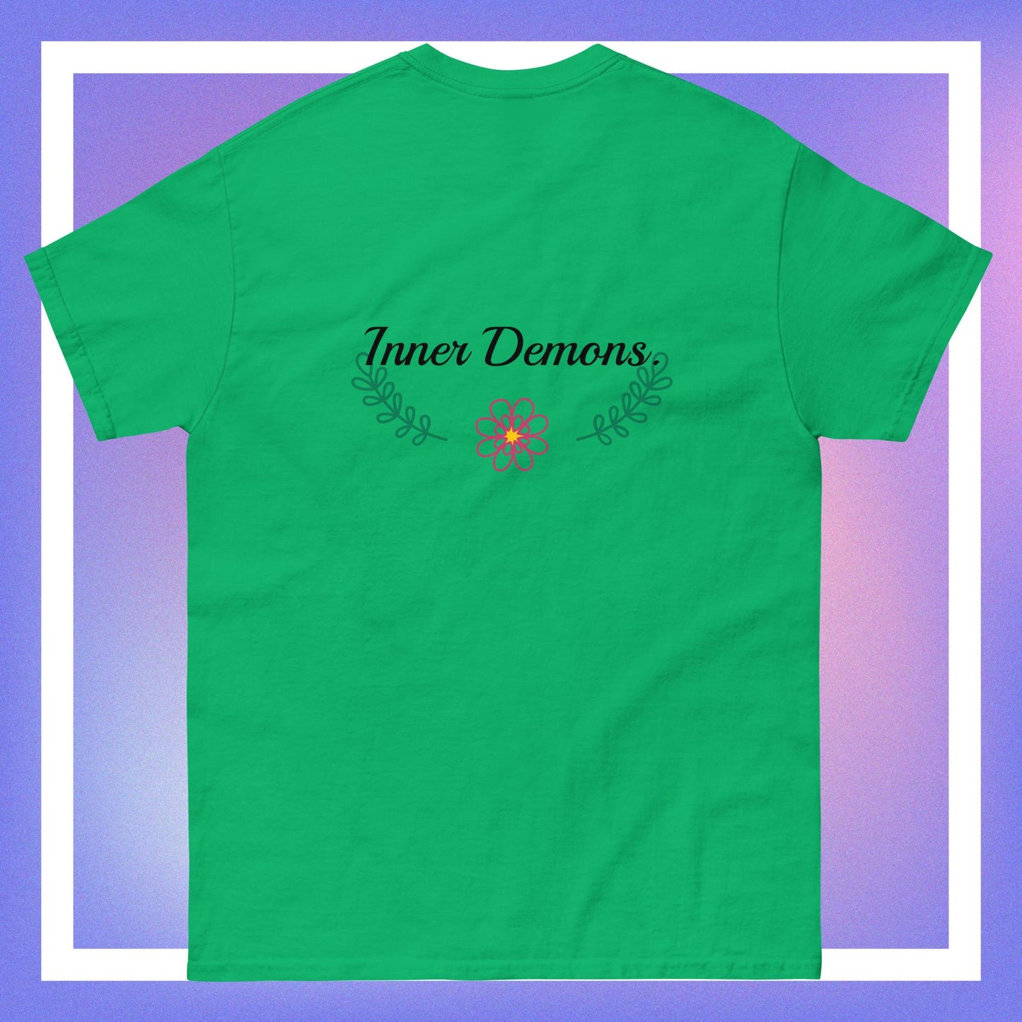 Green Flower tee