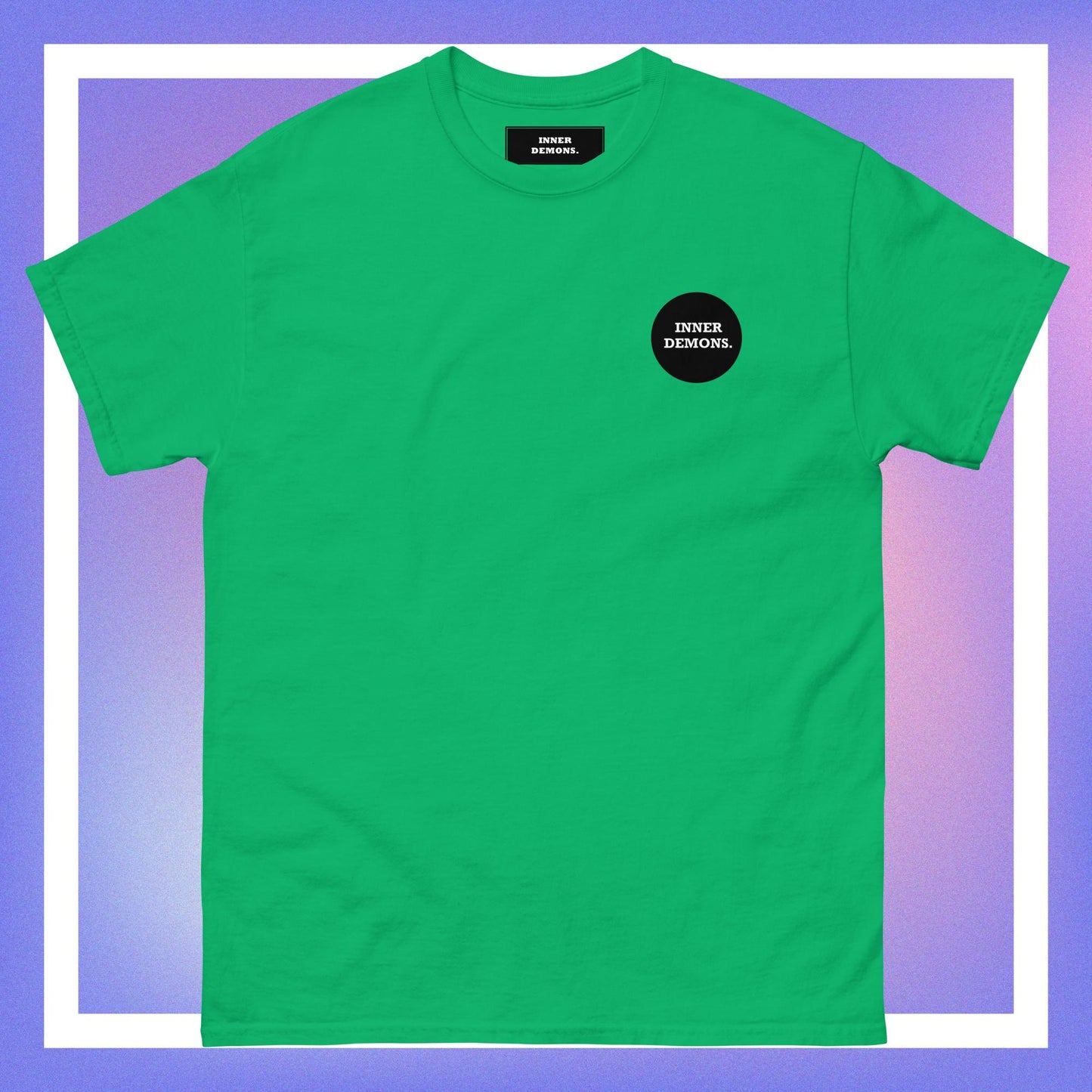 circle logo basic tee