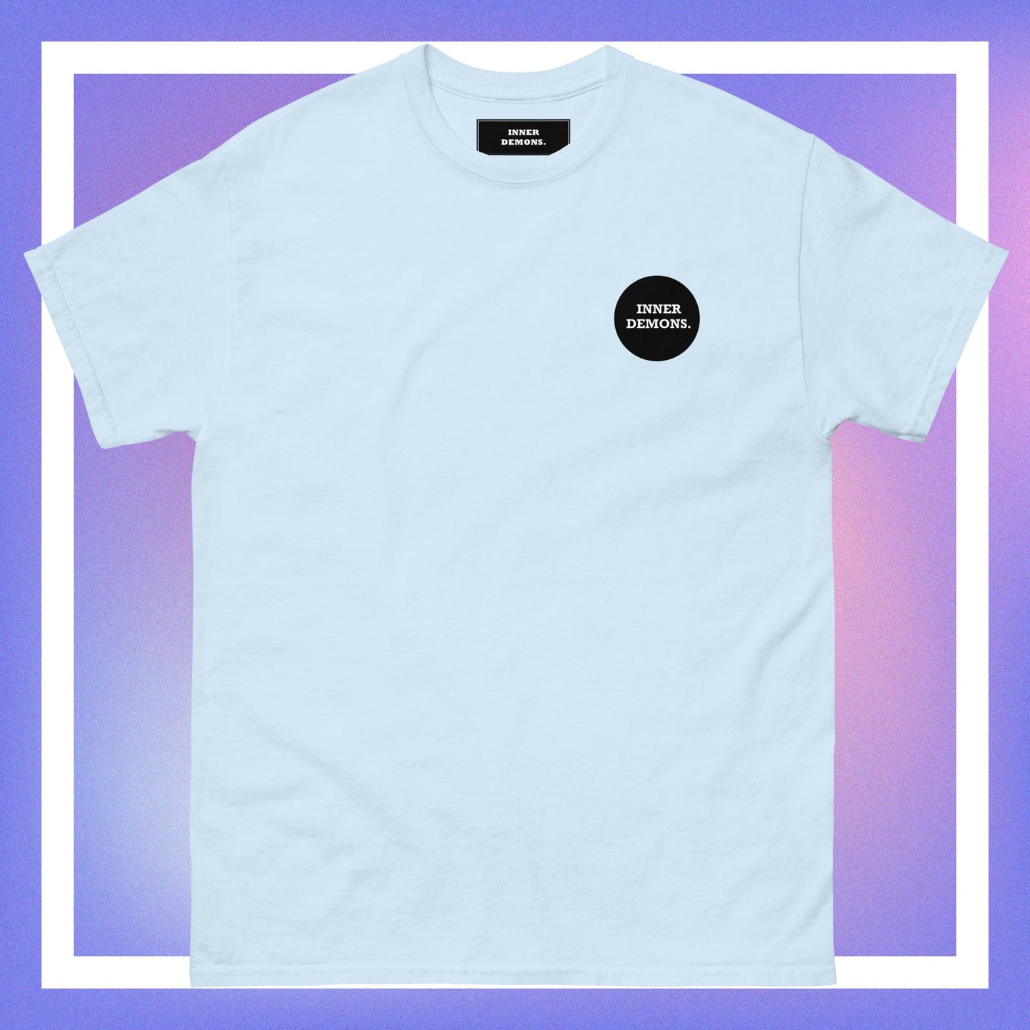 circle logo basic tee