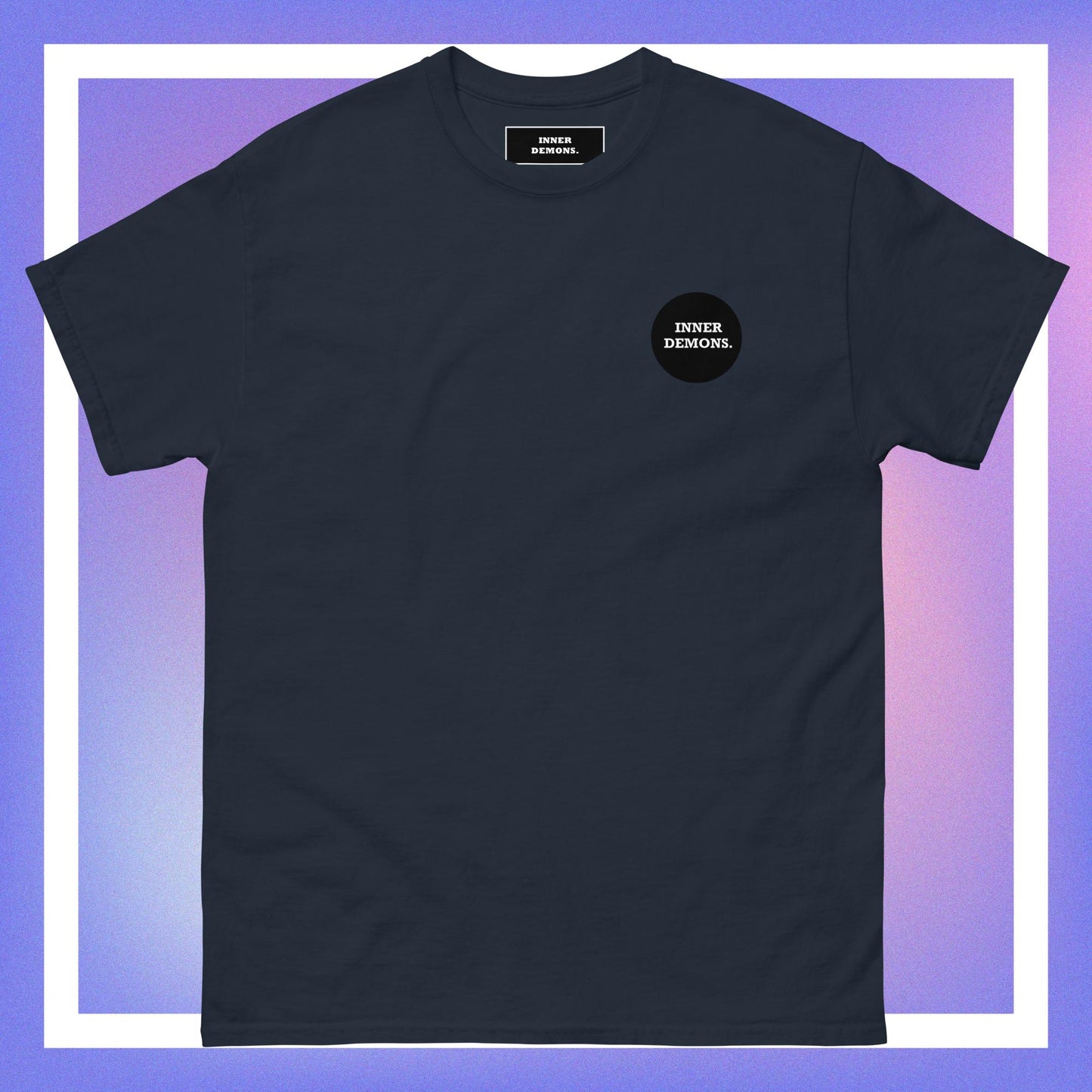 circle logo basic tee