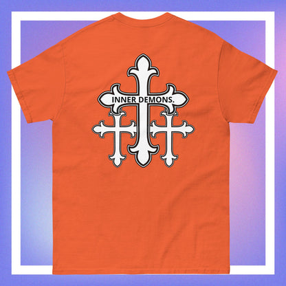 White Cross classic tee