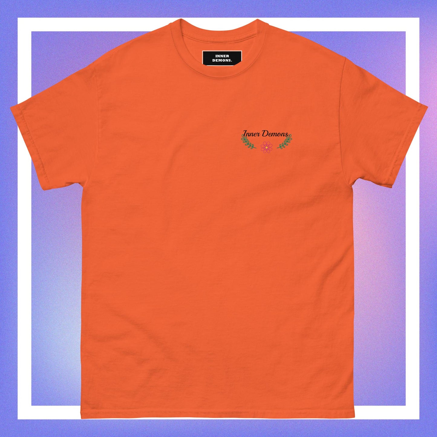 Green Flower tee