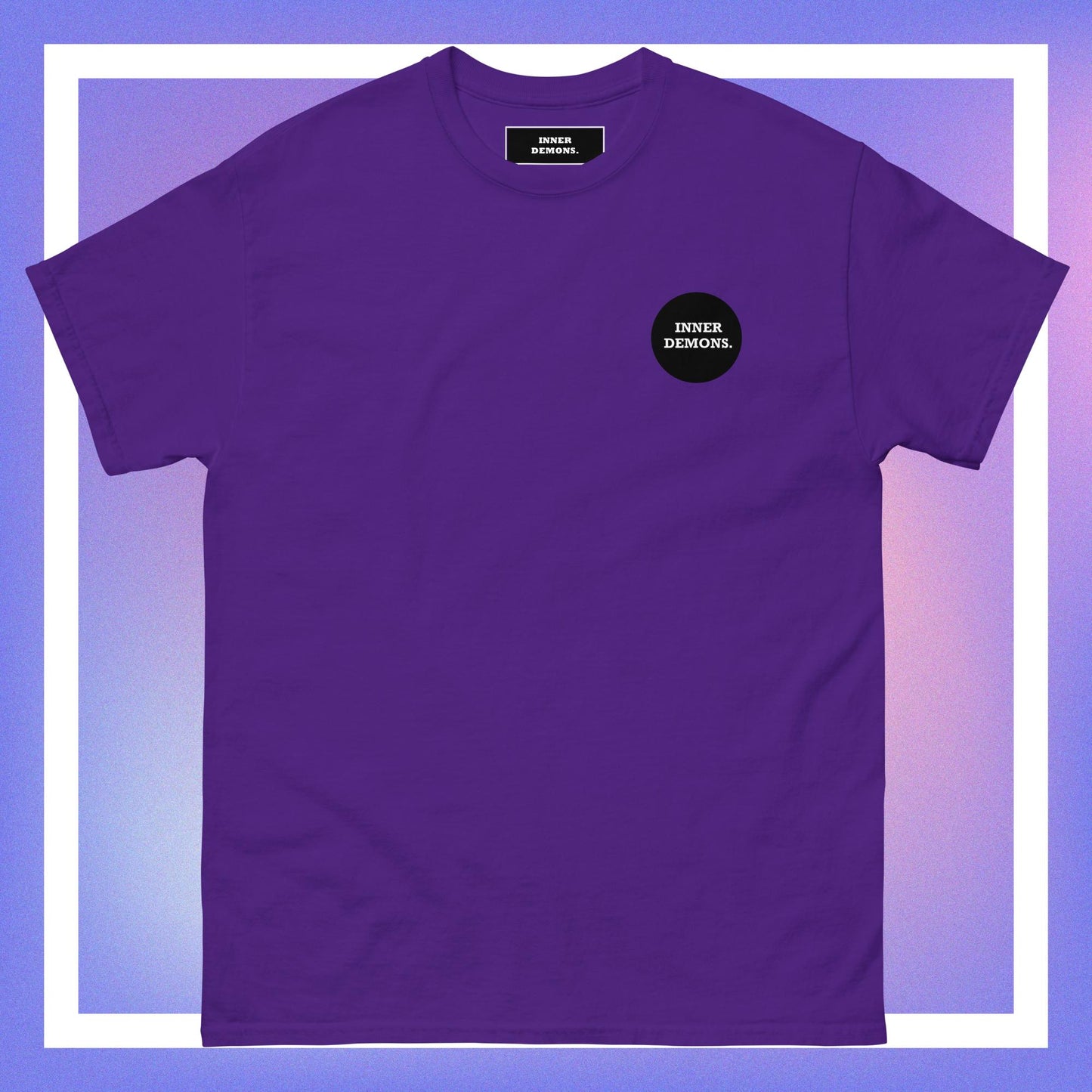 circle logo basic tee