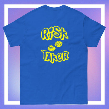 dice risk taker tee