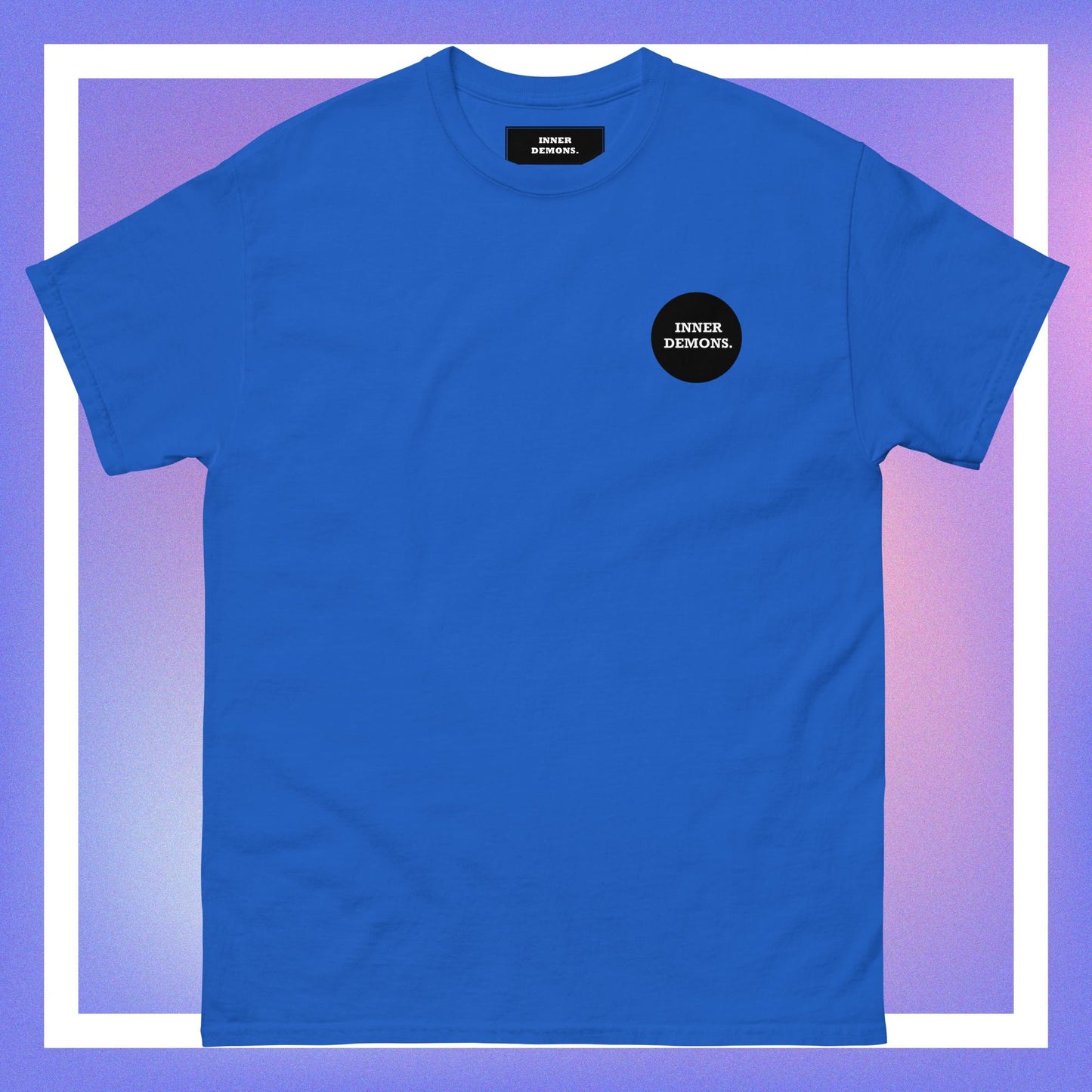 circle logo basic tee