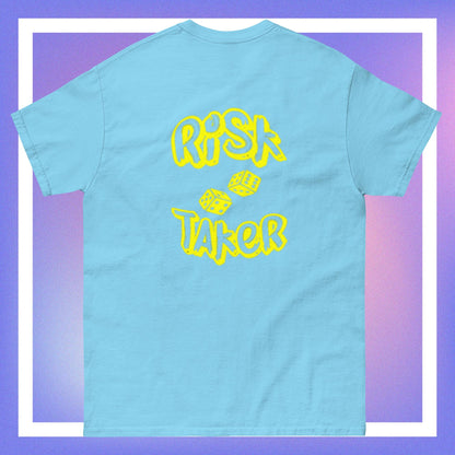 dice risk taker tee