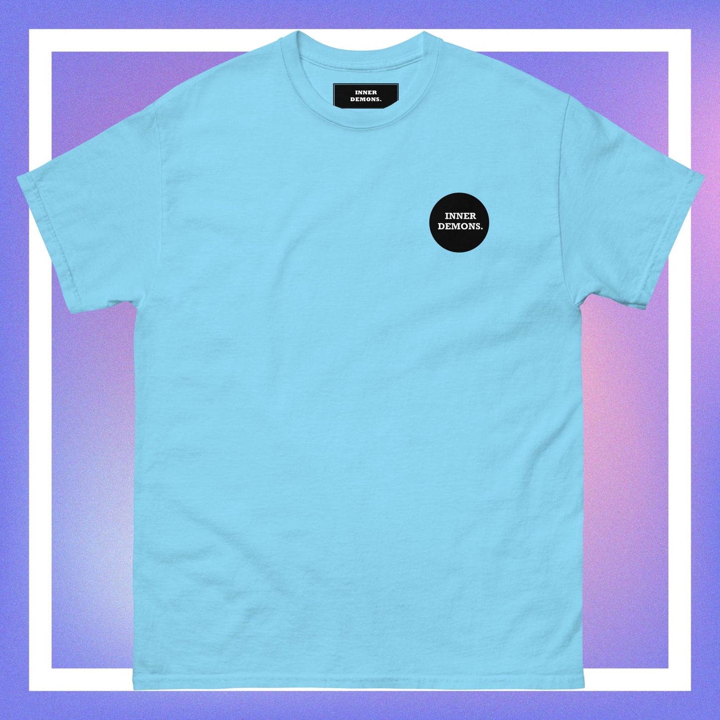 circle logo basic tee
