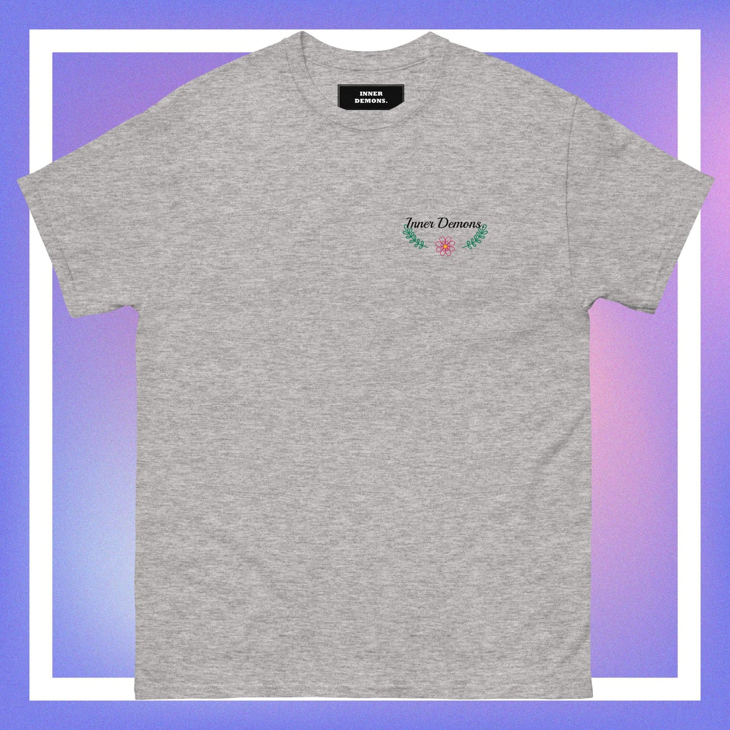 Green Flower tee