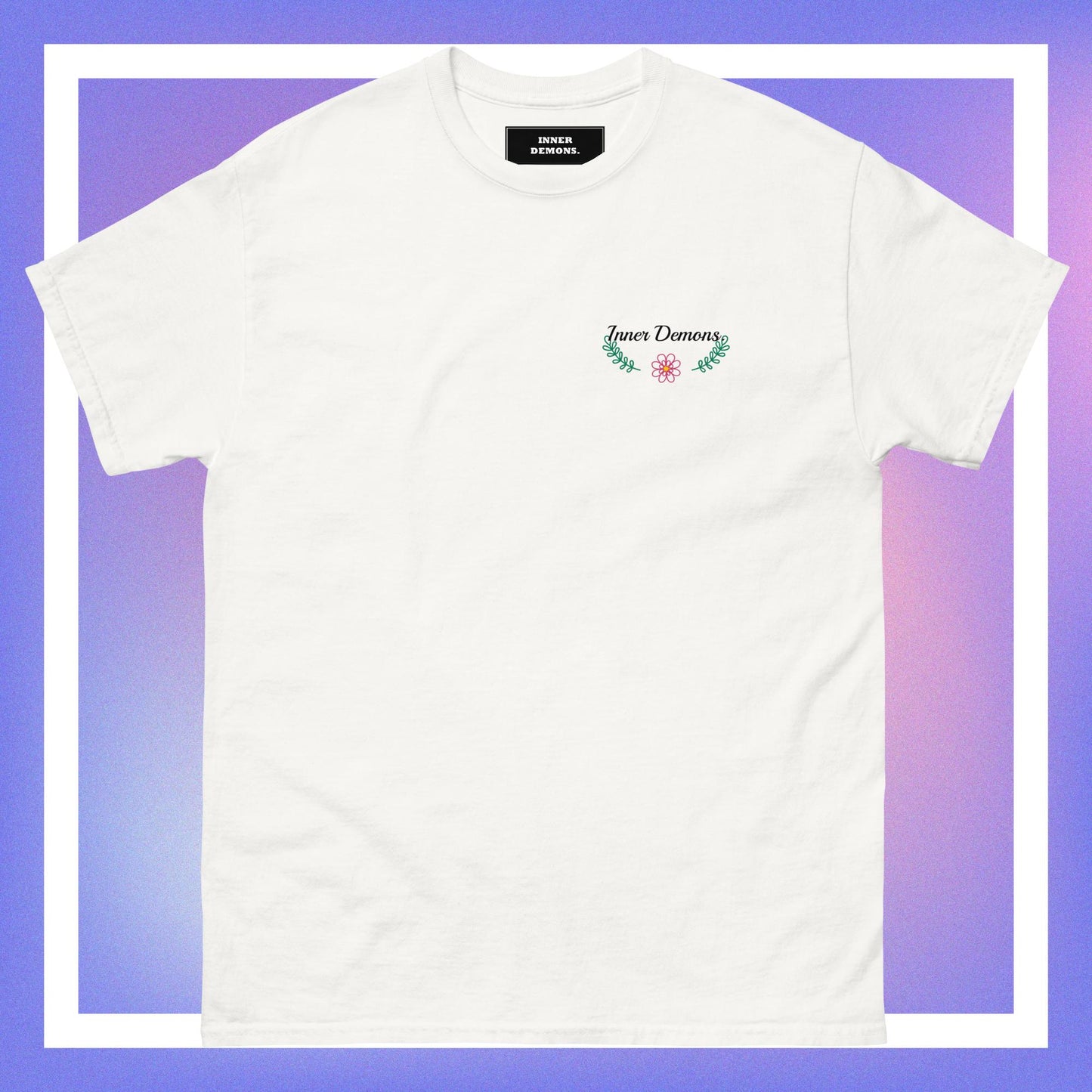 Green Flower tee