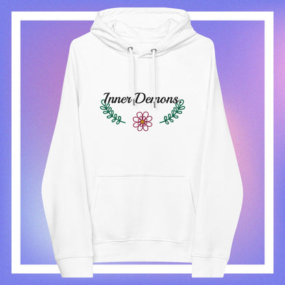 Green Flower Hoodie