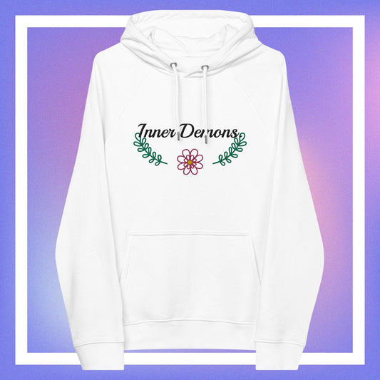 Green Flower Hoodie